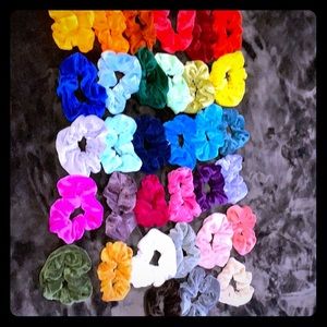 Scrunchies for hair. #scrunchies
